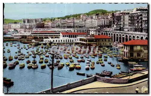 Cartes postales moderne Algerie ALGER Vue generale le Port et la Ville