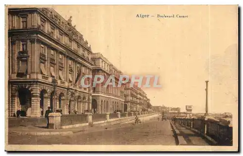 Cartes postales Algerie Alger - Boulevard Carnot