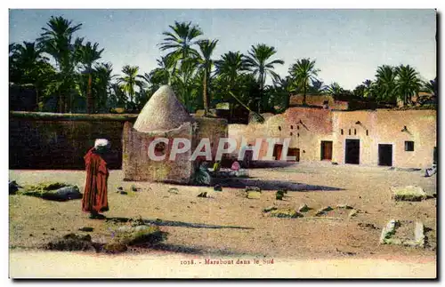 Cartes postales Algerie Marubout dens le Sud