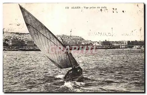 Ansichtskarte AK Algerie ALGER - Vue prise en rade