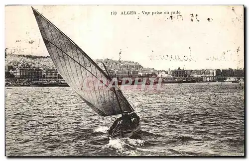 Cartes postales Algerie ALGER - Vue prise en rade