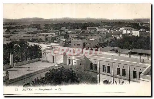 Cartes postales Algerie BISKRA - Vue generale - LL
