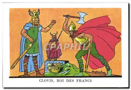 Image CLOVIS ROI DES FRANCS