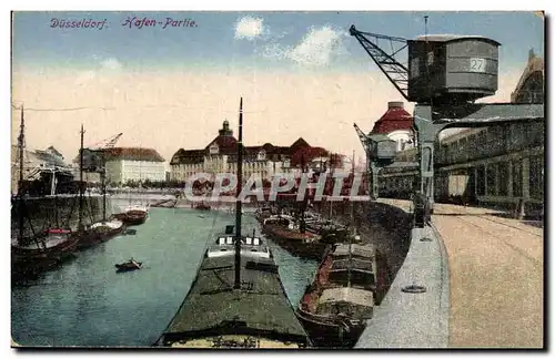 Cartes postales Dusseldorf Hafen Partie