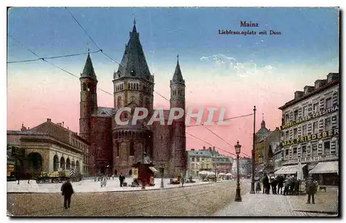 Cartes postales Mainz Liebfrauenplatz mit Doun