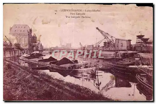 Cartes postales Ludwigshafen Luitpoldhafen Port Luitpold