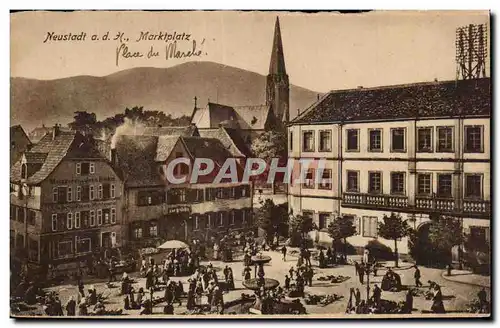 Cartes postales Neustadt a d H Marktplatz