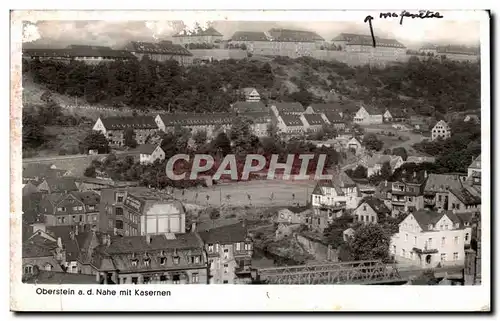 Cartes postales Oberstein a d nahe mit Kasernen