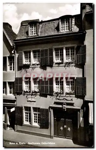 Cartes postales Bonn a Rhein Beethovens Geburtshaus