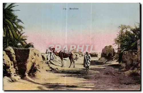 Cartes postales Algerie Marabour