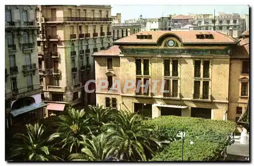 Cartes postales moderne Algerie Oran 305 - La Place de la Bastille et la Poste