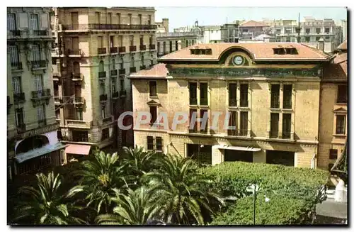 Moderne Karte Algerie Oran 305 - La Place de la Bastille et la Poste