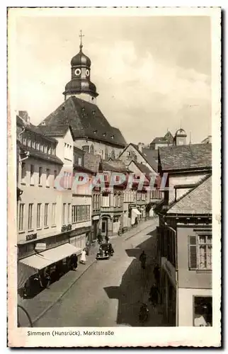 Cartes postales Simmern (Hunsruck) Marktstrabe