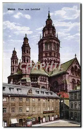 Cartes postales Mainz Dom vom Leichhof