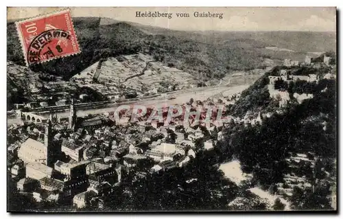 Cartes postales Heidelberg vom Gaisberg