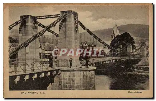 Cartes postales Nassau Kettenbrucke