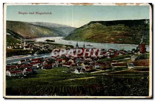 Cartes postales Bingen und Bingerbruck