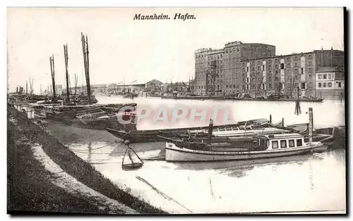 Cartes postales Mannheim Hafen