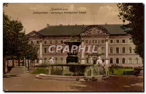 Cartes postales Zweibrucken Justizgebaude