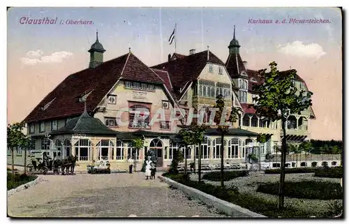 Cartes postales Clausthal Oberhars Kurhaus d Pfanenteichen