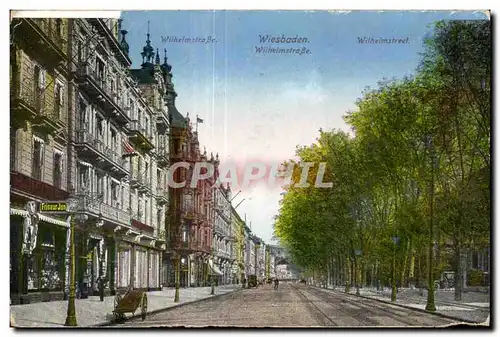 Cartes postales Wiesbaden Wllheimstrasse