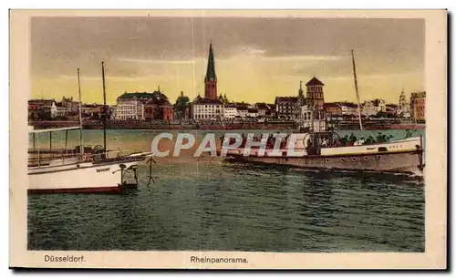 Cartes postales Dusseldorf Rheinpanorama