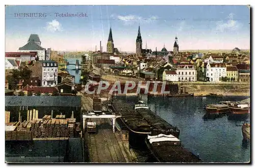 Cartes postales Duisburg Totalansicht