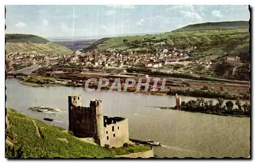 Cartes postales Ruine Ehrentels Mauseturm Bingerbruck und Bingen am Rhein