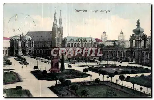 Cartes postales Dresden Kgl Zwinger