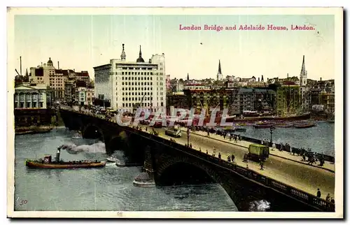 Cartes postales London Bridge and Adelaide House London