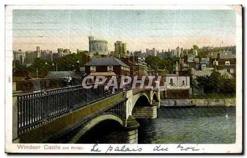 Cartes postales Windsor Castle and Bridge