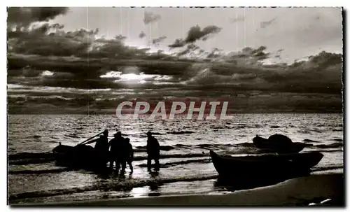 Cartes postales Ostseeheilbad Niendorf Morgenstimmung an der Ostsee Bateau