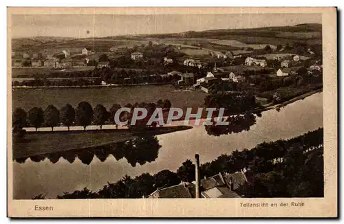 Cartes postales Essen Teilansicht an der Ruhr