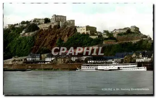 Cartes postales Koblenz a Rh Festung Ehrenbreltstein