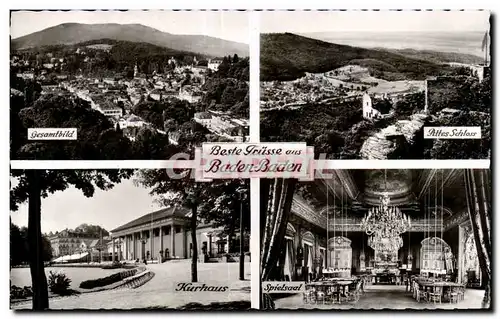 Cartes postales Beste Griisse aus Baden Baden