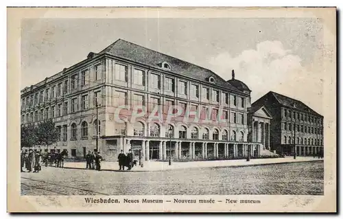 Cartes postales Wiesbaden Neues Museum Nouveau musee New museum
