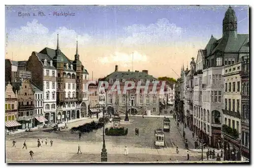 Cartes postales Bonn Marktplatz