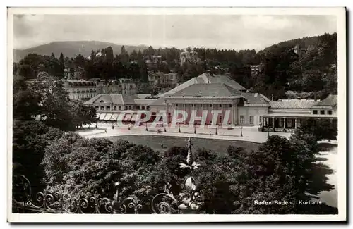 Cartes postales Baden Baden Kurhaus