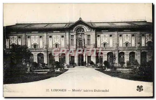 Cartes postales Limoges Musee Adrien Dubouch