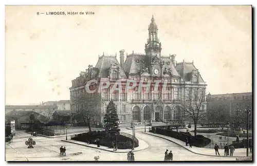 Cartes postales Limoges Hotel de Ville