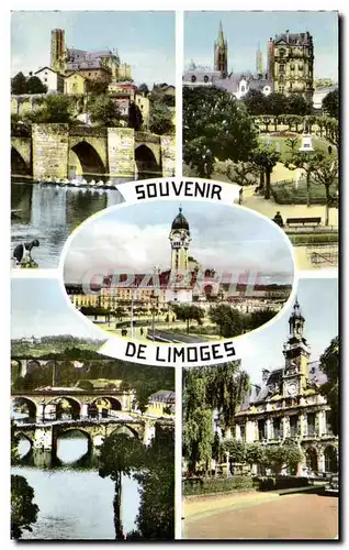 Cartes postales Souvenir De Limoges
