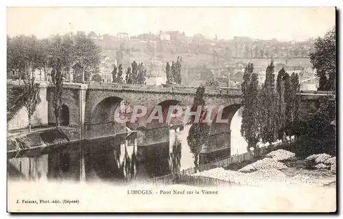 Cartes postales Limgoes Pont neuf sur la vienne