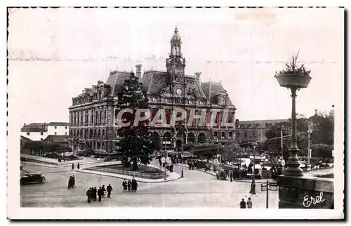 Moderne Karte Limoges (Haute Vienne) Hotel de ville