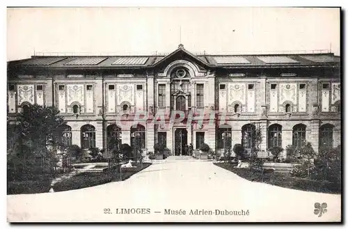 Cartes postales Limoges Musee Adrien Dubouche