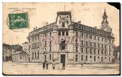 Cartes postales Limoges La prefecture