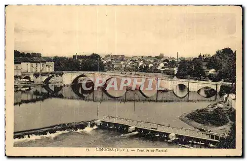 Cartes postales Limoges (H V ) Pont Saint Martial