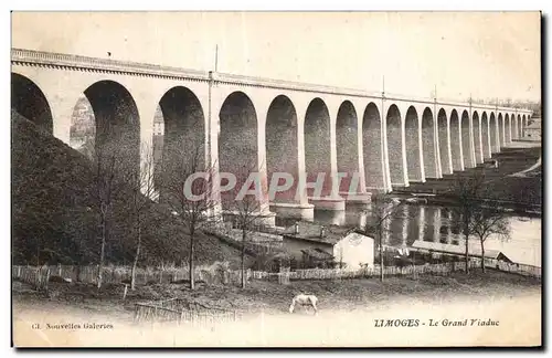 Cartes postales Limoges Le grand viaduc