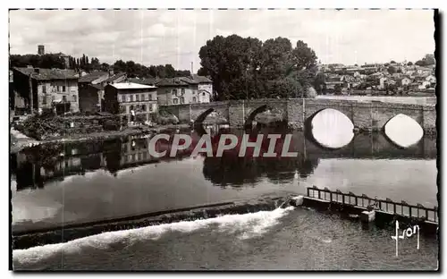 Moderne Karte Limoges (Hte-Vienne) les bords de la vienne