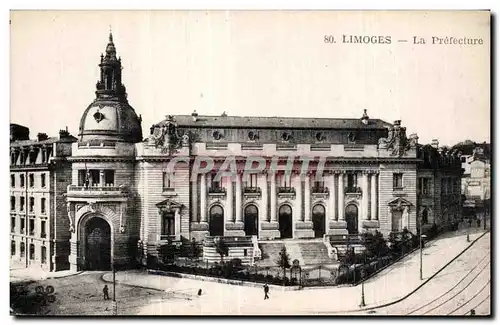 Cartes postales Limoges La Prefecture