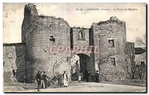 Cartes postales Loudun (Vienne) La Porte du Martray